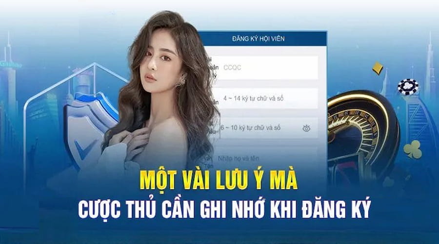 Người chơi cần lưu ý trong quá trình đăng ký tài khoản tại SV368